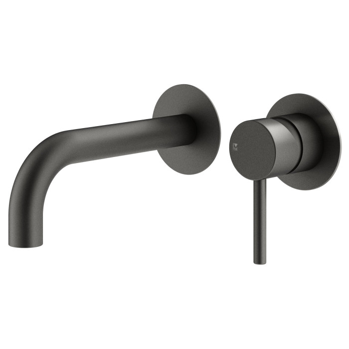 Pre-wall mixer for washbasin MARINER Logica, Graphite