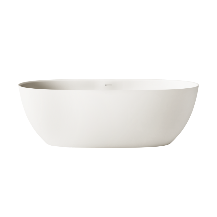 Akmens masas vanna PAA Bella 800 x 1705 mm, balta