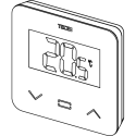 Верхний комнатный термостат TECEfloor SH-DT, ЖК-дисплей, черный