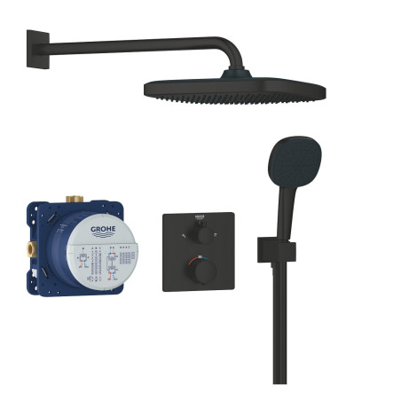 Seinale paigaldatavad termostaatdušikomplektid GROHE Precision, 348822430