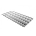 Dry system plate EPS 300 MEPAfloor 16-17 mm (150 mm) 1200 x 600 x 30 mm, with aluminum