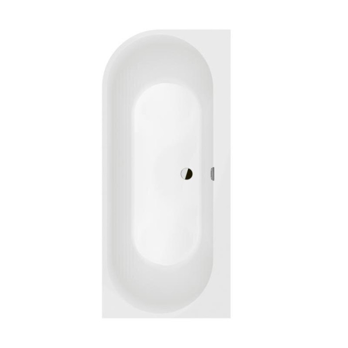 Corner bathtub VILLEROY & BOSH Oberon 2.1 Quaryl 180 x 80 cm, UBQ180OBN9CR00VD01