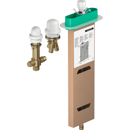 Монтажный комплект Basic Set для смесителя для ванной комнаты с 3 отверстиями HANSGROHE 13481180