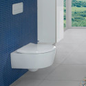 Подвесной унитаз VILLEROY & BOCH Avento DirectFlush с крышкой с закрывающимся покрытием Ceramic Plus, 5656RSR1