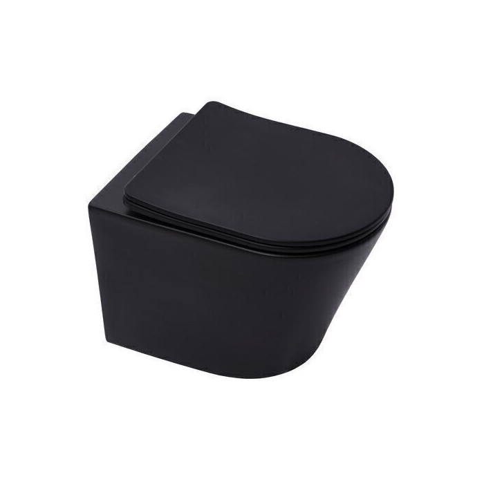 Priekšsienas universālie tualetes (WC) rāmju komplekti GROHE (3 in 1) + piekaramā tualete SAT INFINITIO Kompakts Rimless melns s