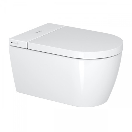 Подвесной блок с функцией биде DURAVIT SensoWash D-Neo Compact с крышкой с плавно закрывающейся крышкой