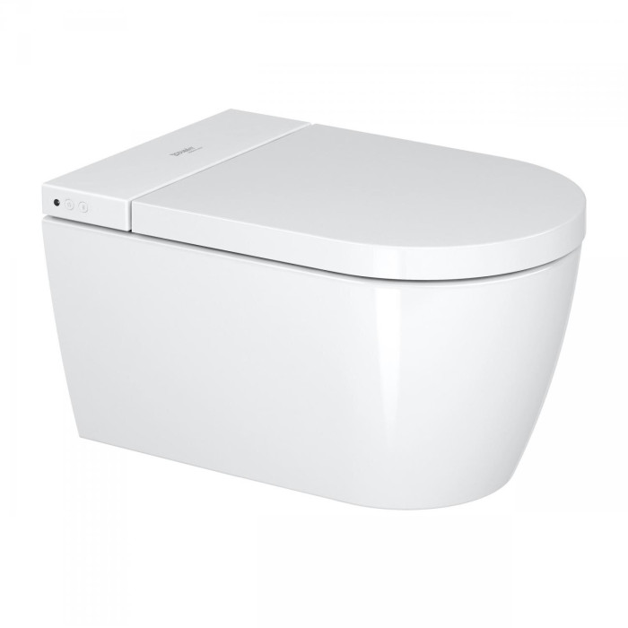 Подвесной блок с функцией биде DURAVIT SensoWash D-Neo Compact с крышкой с плавно закрывающейся крышкой