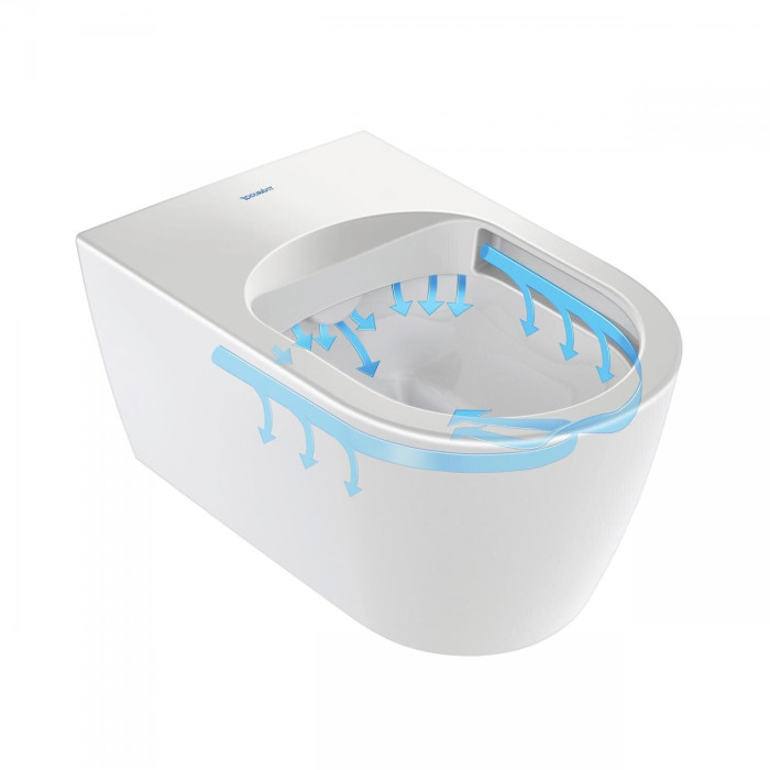 Suspended unit with bidet function DURAVIT SensoWash D-Neo Compact with softclosing cover