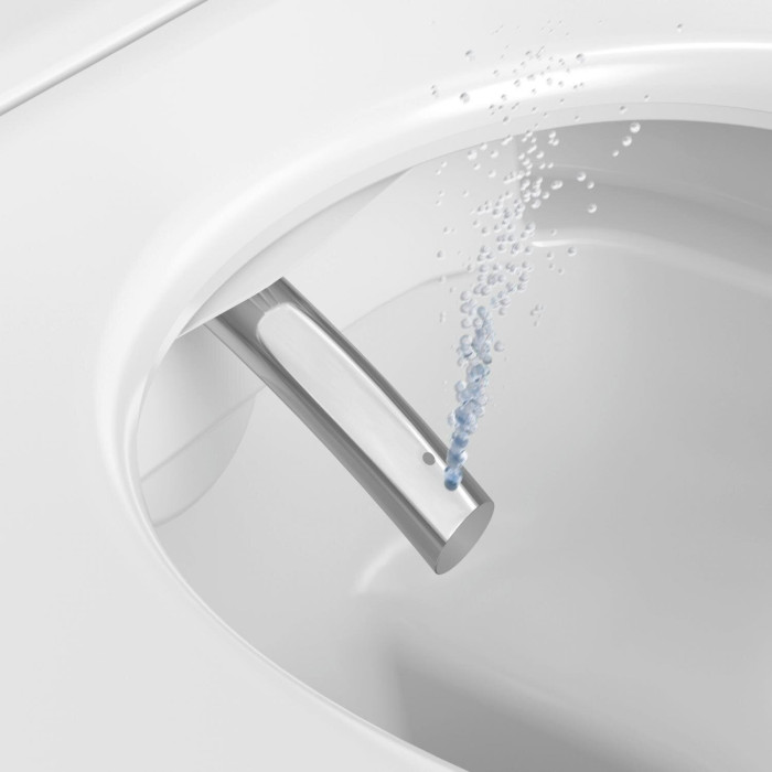 Suspended unit with bidet function DURAVIT SensoWash D-Neo Compact with softclosing cover