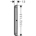Priekšsienas termostata jaucējkrāns HANSGROHE ShowerSelect Comfort Q 3 funkcijas 15587140