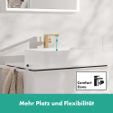 Washbasin faucet with bottom valve HANSGROHE Tecturis E 240, 73070140