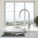 Izlietnes maisītājs ar ievelkamu smalkmaizīti VILLEROY&BOCH Umbrella Flex, 925400LC