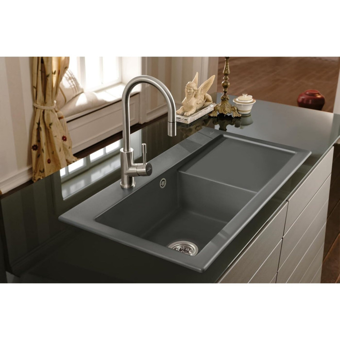 Смеситель для мойки с выдвижным кексом VILLEROY&BOCH Umbrella Flex, 925400LC