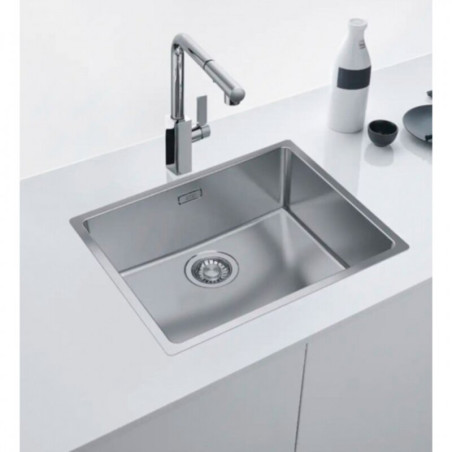 Stainless steel sink FRANKE MRX110-50 with clogged valve, 122.0531.808