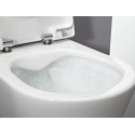 Tualetes poda rāmis pirms sienas LAUFEN 4 in 1, balts + piekarama tualete LAUFEN Pro Rimless ar SLIM Slowclose vāku
