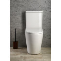 Built-in unit SAPHO Turku Rimless with slow-descending lid