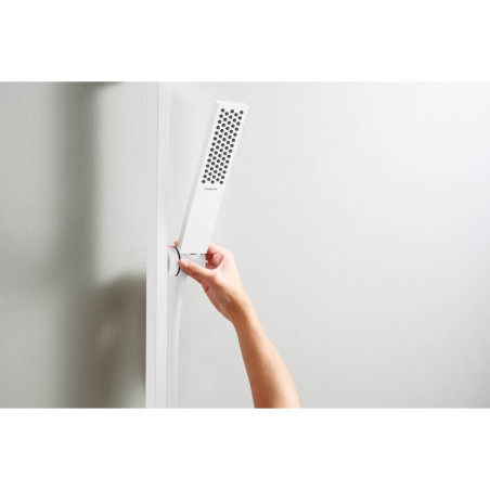 Manuāla dušas galva HANSGROHE Pulsify E 100, 1 sprausla EcoSmart+, 24321700