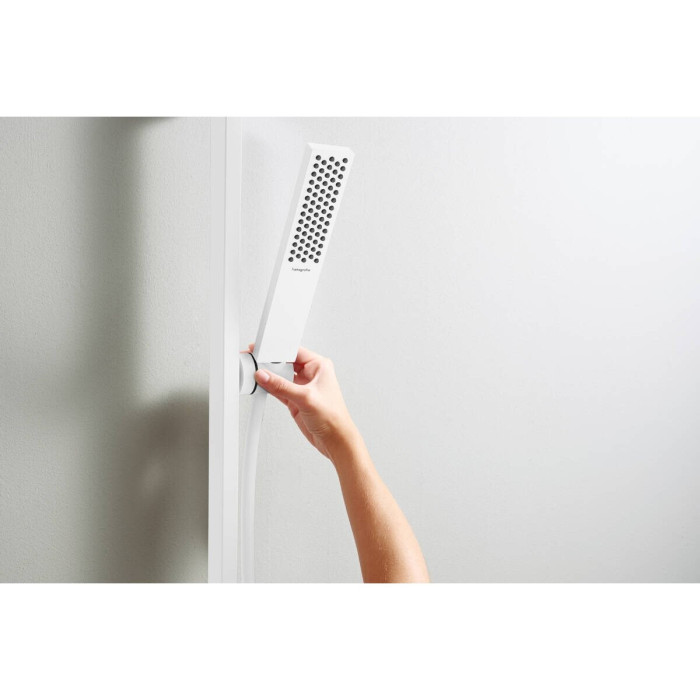 Manual shower head HANSGROHE Pulsify E 100, 1 nozzle EcoSmart+, 24321700