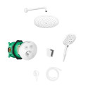 Seinale paigaldatav termostaatdušikomplekt HANSGROHE SET1