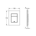 WC loputusnupp GROHE Skate Cosmopolitan S, 37535DC0