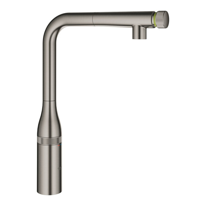 Kitchennis (valamu) segisti sissetõmmatava nokaga GROHE Essence SmartControl, 31615AL0