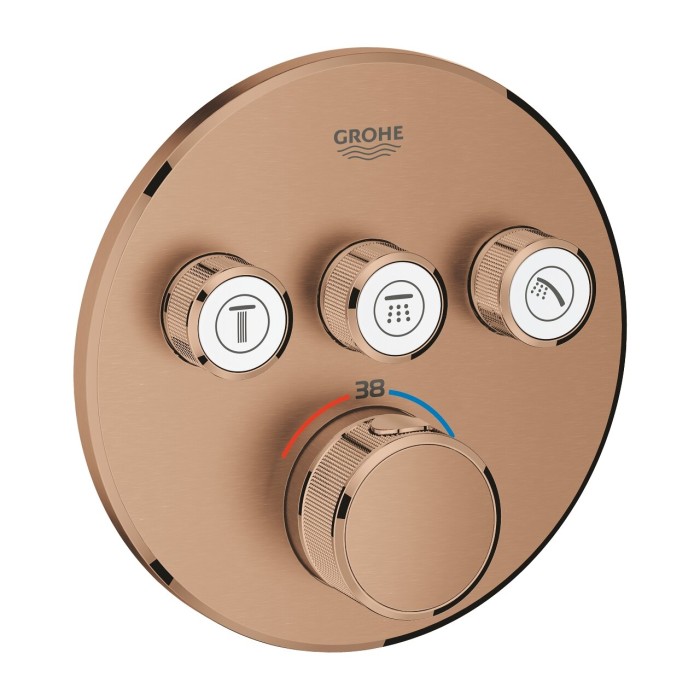 Thermostatic part GROHE Grohtherm SmartControl, 29121DL0