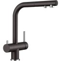 Köögi (valamu) segisti BLANCO Fontas II, must-matt / kroom, 526158