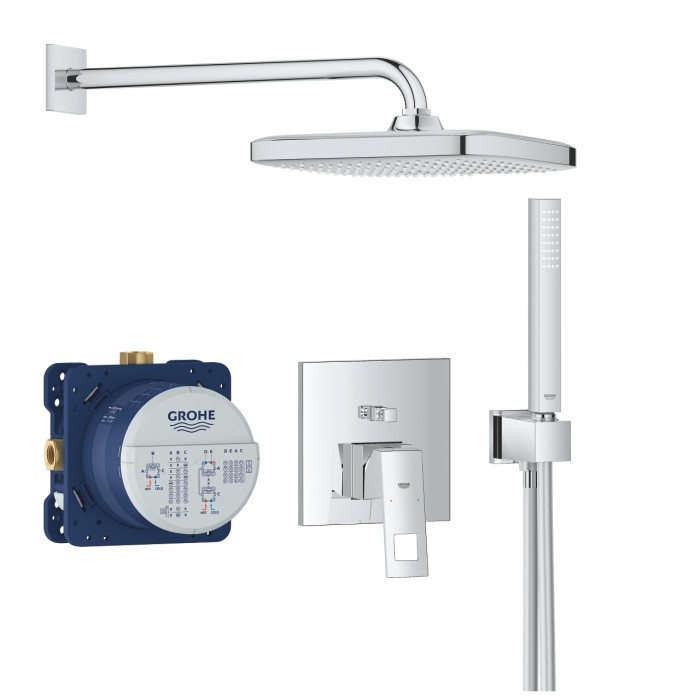 Pre-wall shower system GROHE Eurocube Tempesta 250 Cube, 25239000