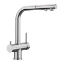 Kitchennis (izlietnes) jaucējkrāns ar ievelkamu šļūteni BLANCO Fontas II, 525199