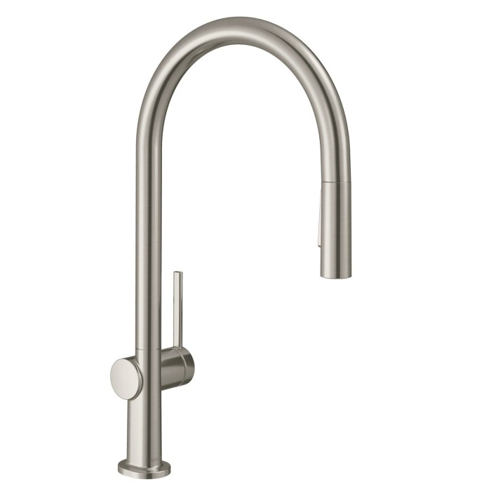 Virtuves (izlietnes) jaucējkrāns ar ievelkamu šļūteni HANSGROHE Talis M54 210 2jet, 72800800