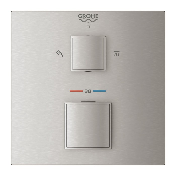 Virsbūve grohtherm cube 2 izejas, 24154DC0