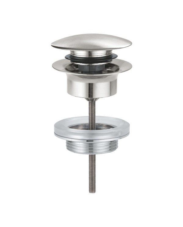 Apakšējais vārsts GROHE ar pārplūdi, 65807DC0