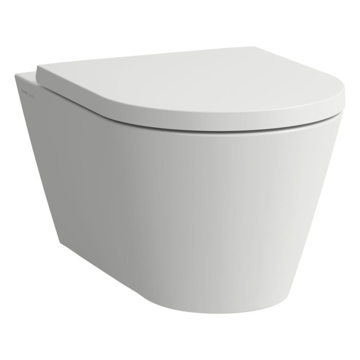Peatatud WC Kartell by LAUFEN Rimless kaanega SoftClose, valge-matt