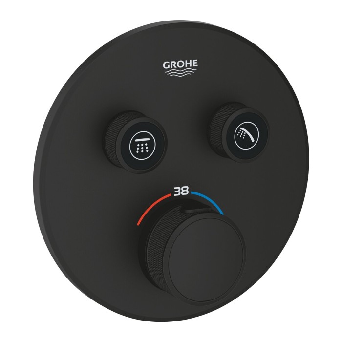 Термостатическая часть grohe grohtherm smartcontrol 2 выхода, 29507KF0