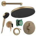 Pirmssienas termostata dušas komplekts HANSGROHE Pulsify S, HANSG10
