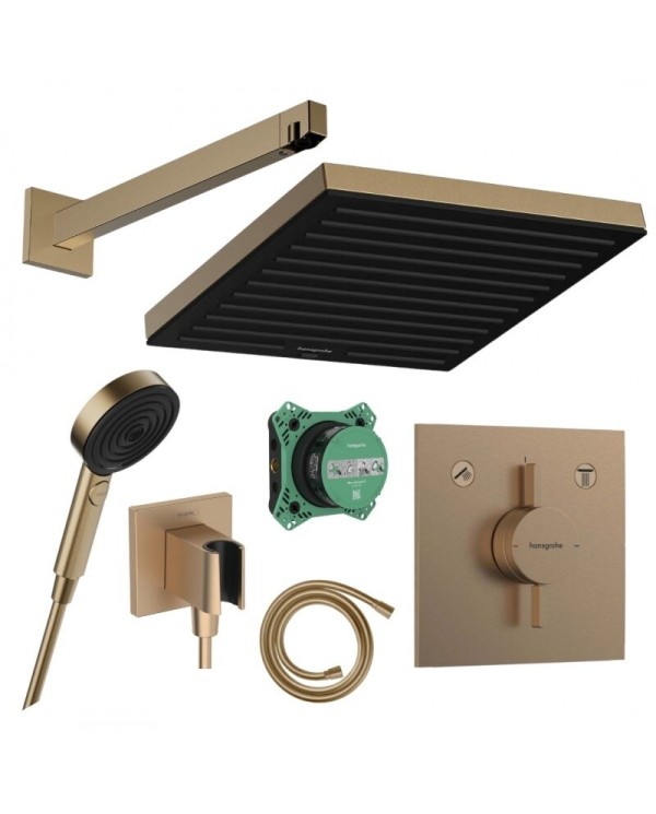 Pre-wall thermostatic shower sets HANSGROHE Pulsify S, HANSG11
