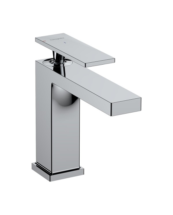 Смеситель для умывальника с нижним клапаном HANSGROHE Tecturis E 100, EcoSmart+, 73014000