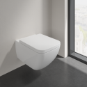 Peatatud WC VILLEROY & BOCH Collaro Direct Flush WC pehmelt suletava kattega Keraamiline pluss kate, 4626HSR1