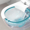 Подвесной унитаз VILLEROY & BOCH Architectura с покрытием Ceramic plus, безободочный 5684HRR1
