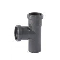 Indoor sewage tee WAVIN Optima 50 x 50/90°, gray