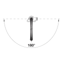 Kitchennis (sink) faucet BLANCO Culina-S II Mini, with a retractable shower stainless steel finish, 527467