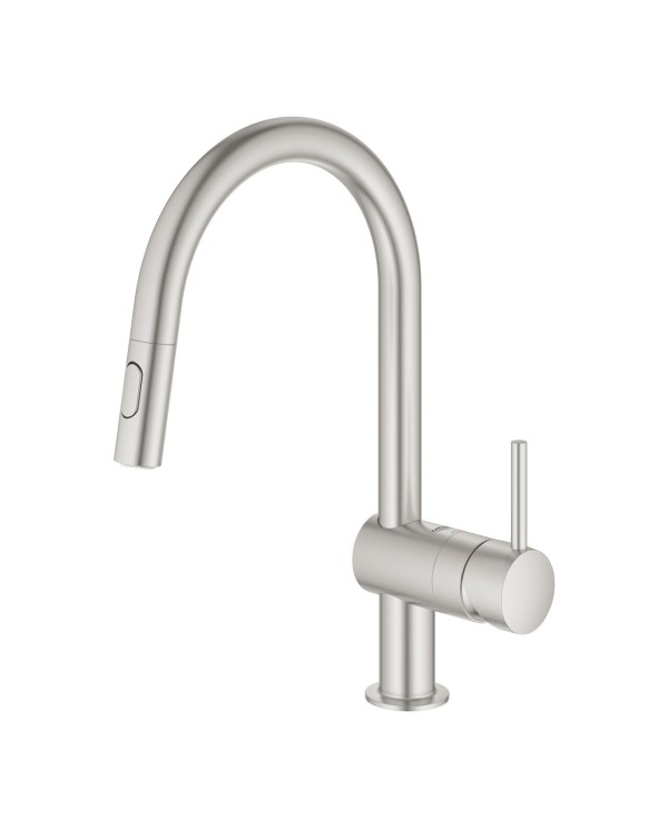 Смеситель для кухни (умывальника) с выдвижным клювом GROHE Minta, 32321DC2
