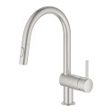 Kitchen (washbasin) faucet with retractable beak GROHE Minta, 32321DC2