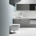Piekaramā tualete Kartell by LAUFEN Rimless ar SoftClose vāku, balti matēta