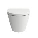 Peatatud WC Kartell by LAUFEN Rimless kaanega SoftClose, valge-matt