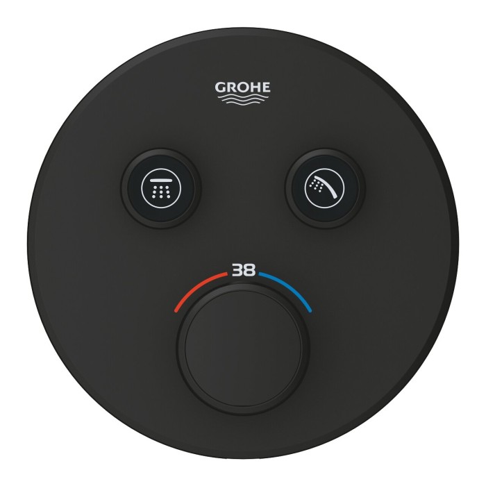 Termostatiskā daļa grohe grohtherm smartcontrol 2 izejas, 29507KF0