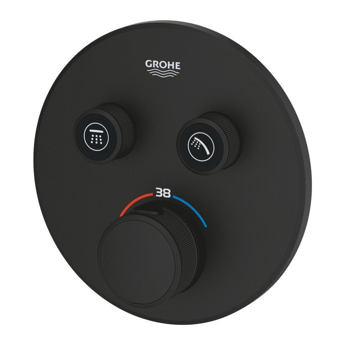 Термостатическая часть grohe grohtherm smartcontrol 2 выхода, 29507KF0