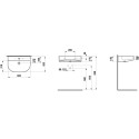 Praustuvas-dubuo LAUFEN Sonaras 600x420 mm, H8103427571041