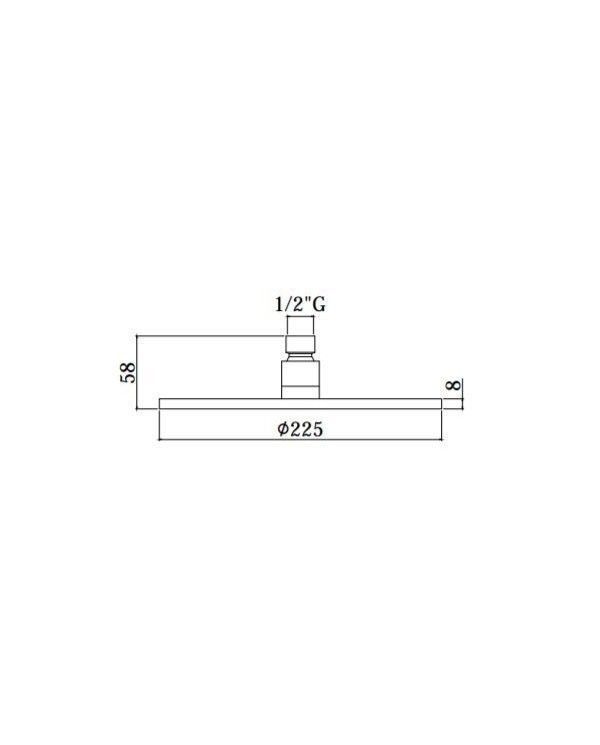 Seina sisse paigaldatav dušisüsteem PAFFONI Light (muljutised), LIG015ST+ZSOF034ST+ZSOF074ST+ZDUP094ST