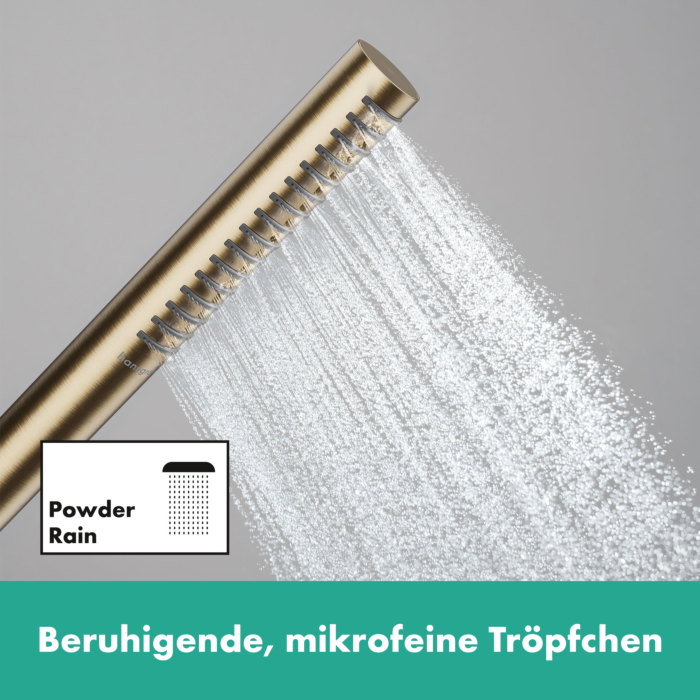 Rankinio dušo galvutė HANSGROHE Pulsify S 100, 1 purkštukas EcoSmart+, 24126140